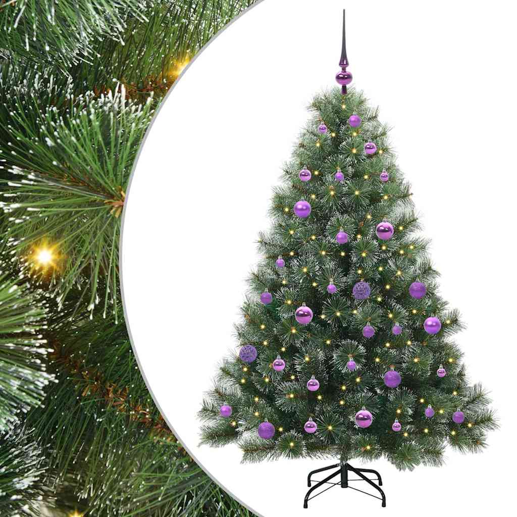 Mākslīgā eglīte AURORA SHINE, ar 150 LED, zaļa, 150 cm. un