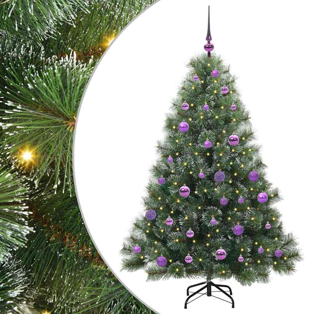 Artificial Christmas tree AURORA SHINE, with 150 LED Green 150 cm. and