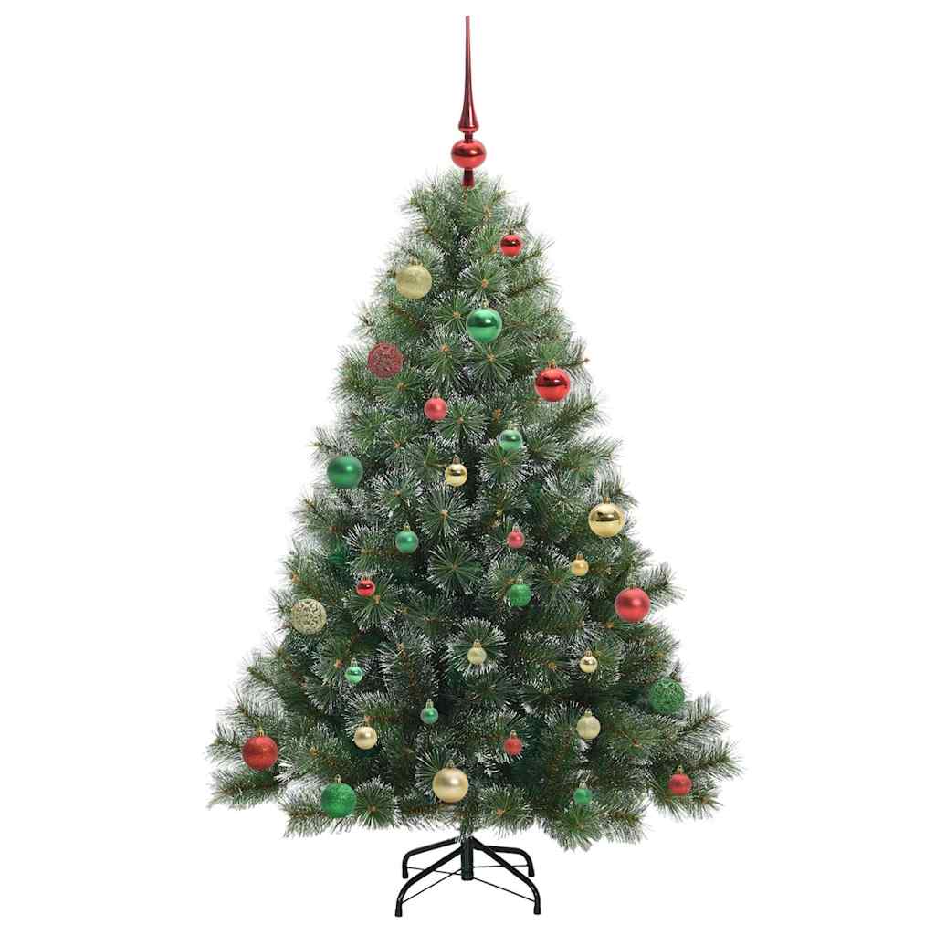 Dirbtinė Kalėdų eglutė su 150 LED Žalia 150 cm PE ir PVC