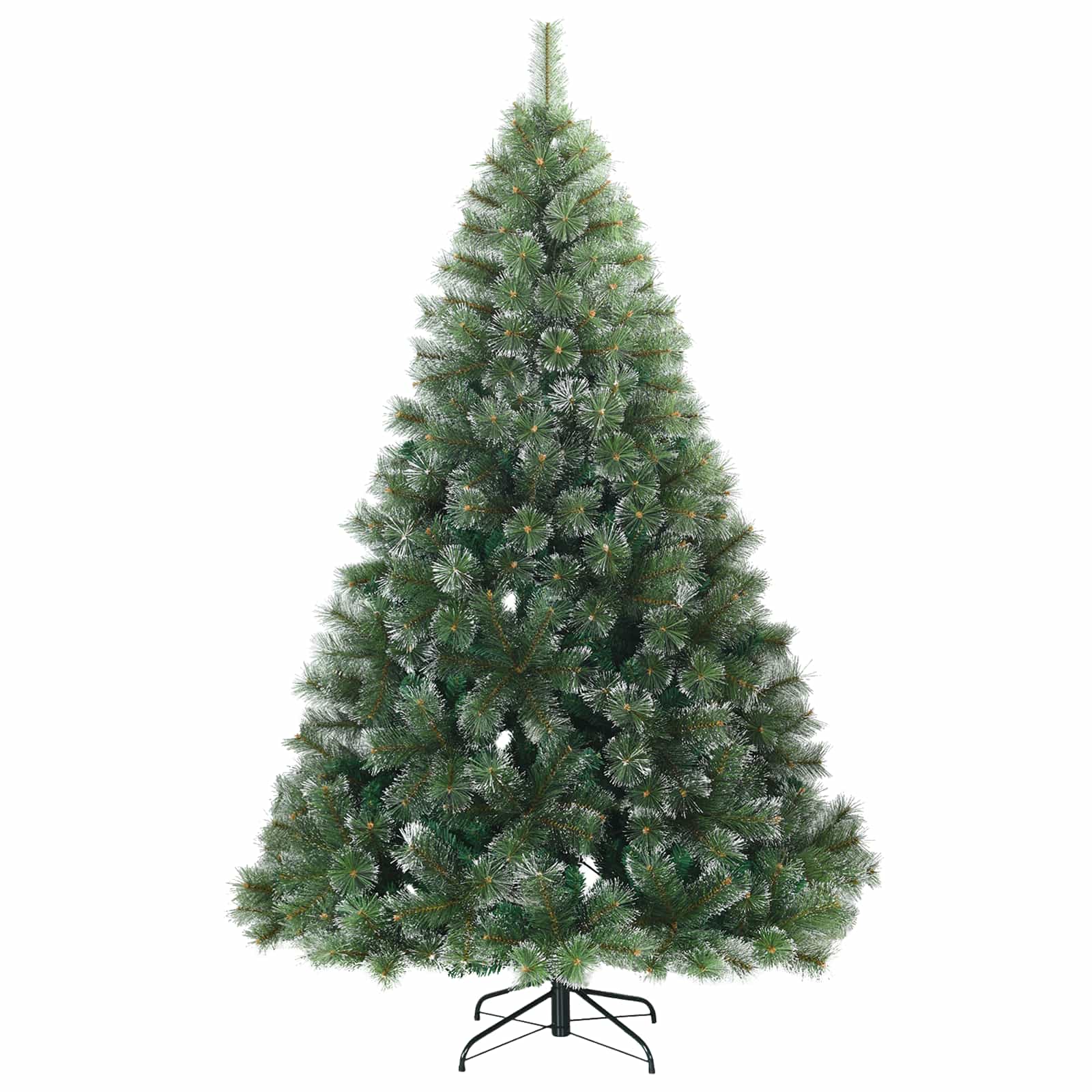 Dirbtinė Kalėdų eglutė su 300 LED Žalia 210 cm PE ir PVC