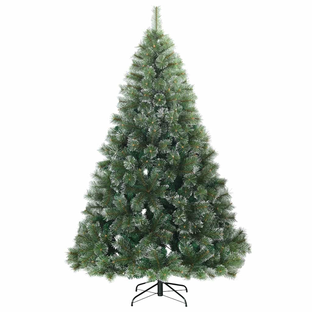 Dirbtinė Kalėdų eglutė su 300 LED Žalia 210 cm PE ir PVC