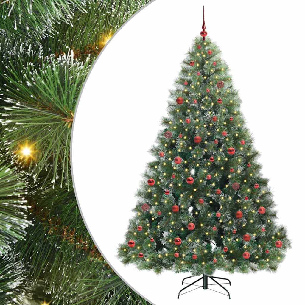 Dirbtinė Kalėdų eglutė BOREAL PINE, su 300 LED Žalia 210 cm.  ir