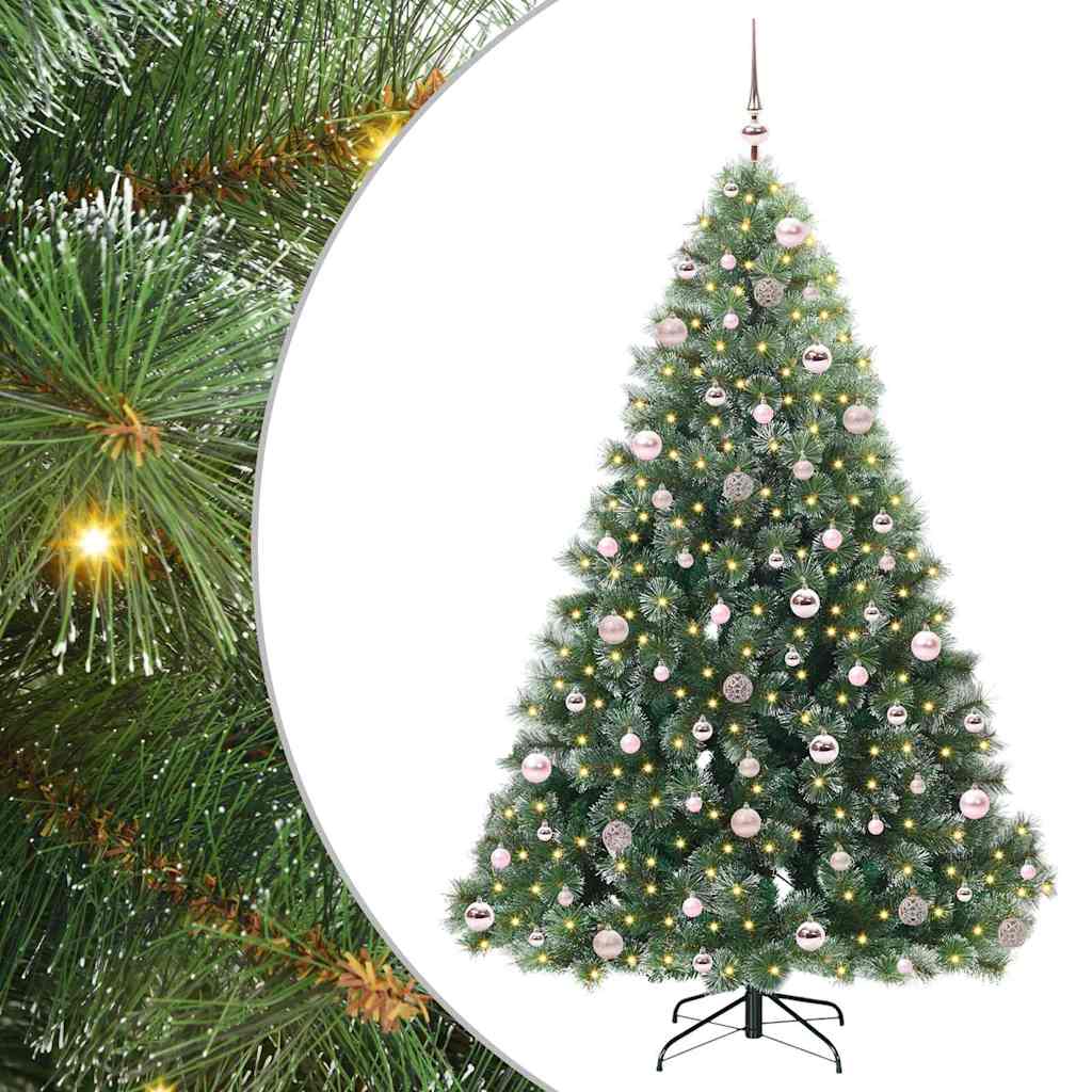 Dirbtinė Kalėdų eglutė BOREAL PINE, su 300 LED Žalia 210 cm.  ir
