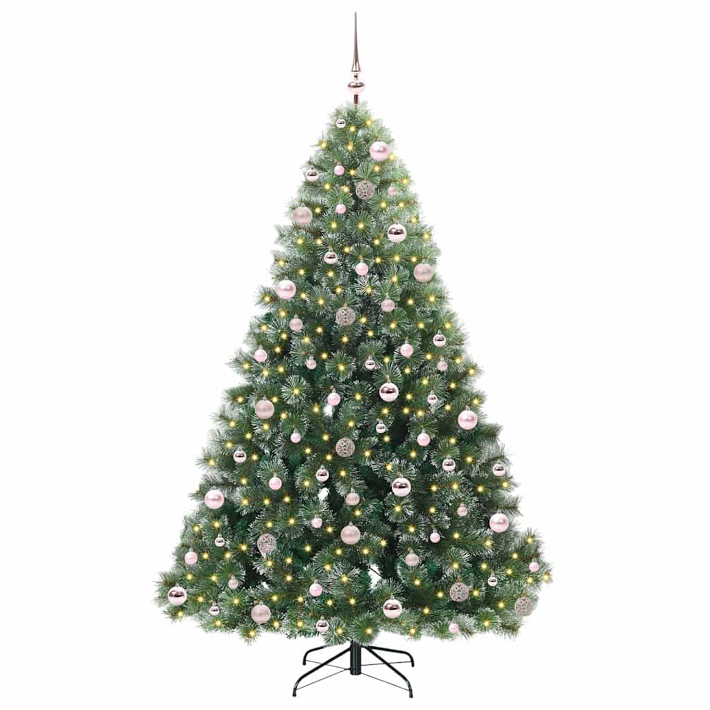 Dirbtinė Kalėdų eglutė BOREAL PINE, su 300 LED Žalia 210 cm.  ir