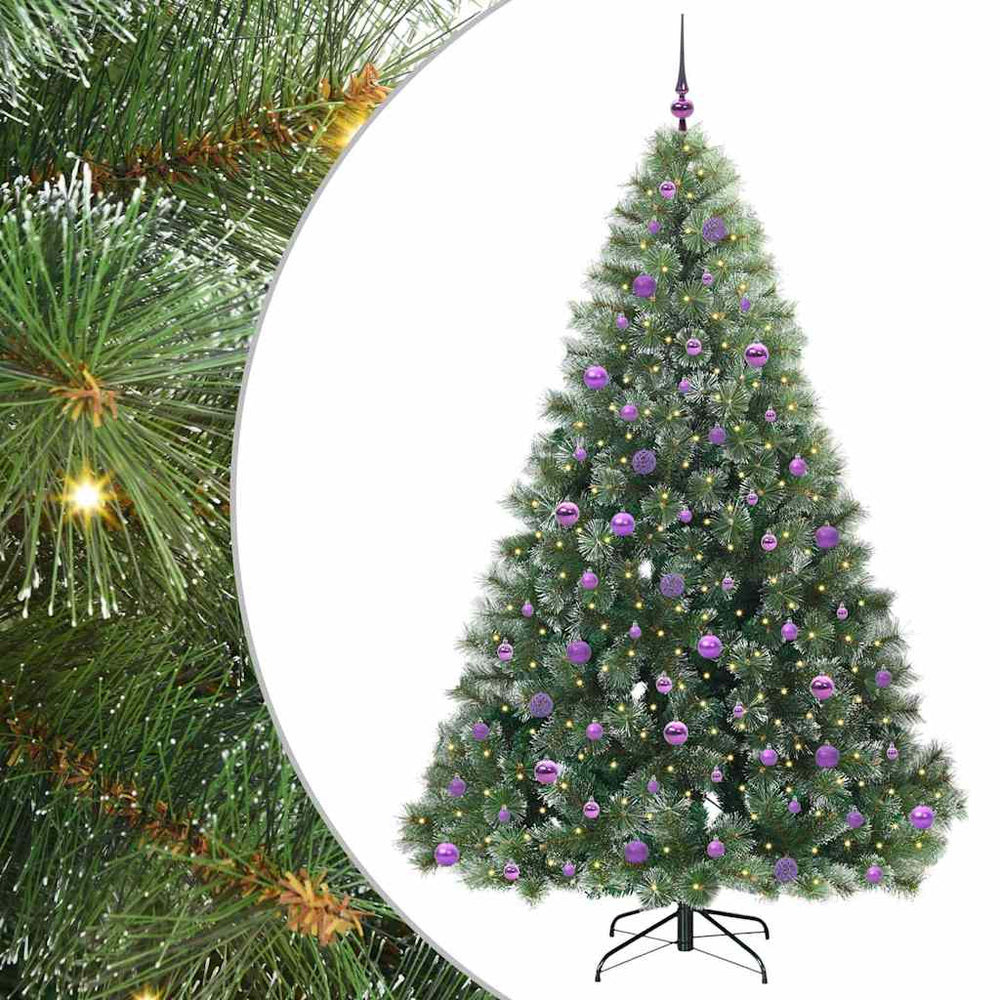 Artificial Christmas tree BOREAL PINE, with 300 LED Green 210 cm. and