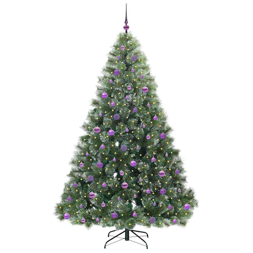Dirbtinė Kalėdų eglutė BOREAL PINE, su 300 LED Žalia 210 cm.  ir