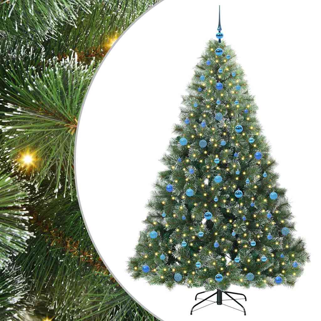 Dirbtinė Kalėdų eglutė BOREAL PINE, su 300 LED Žalia 210 cm.  ir