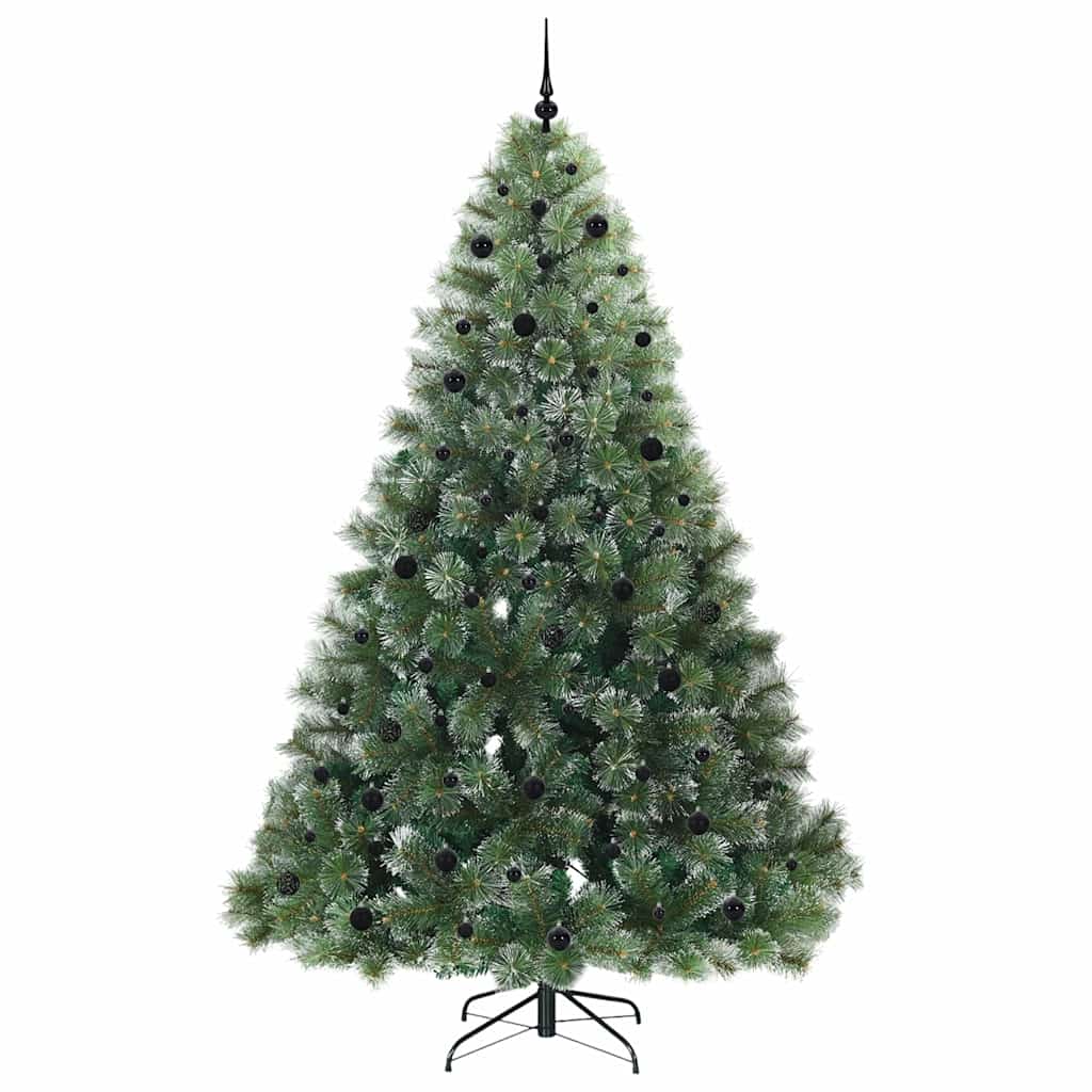 Dirbtinė Kalėdų eglutė su 300 LED Žalia 240 cm PE ir PVC