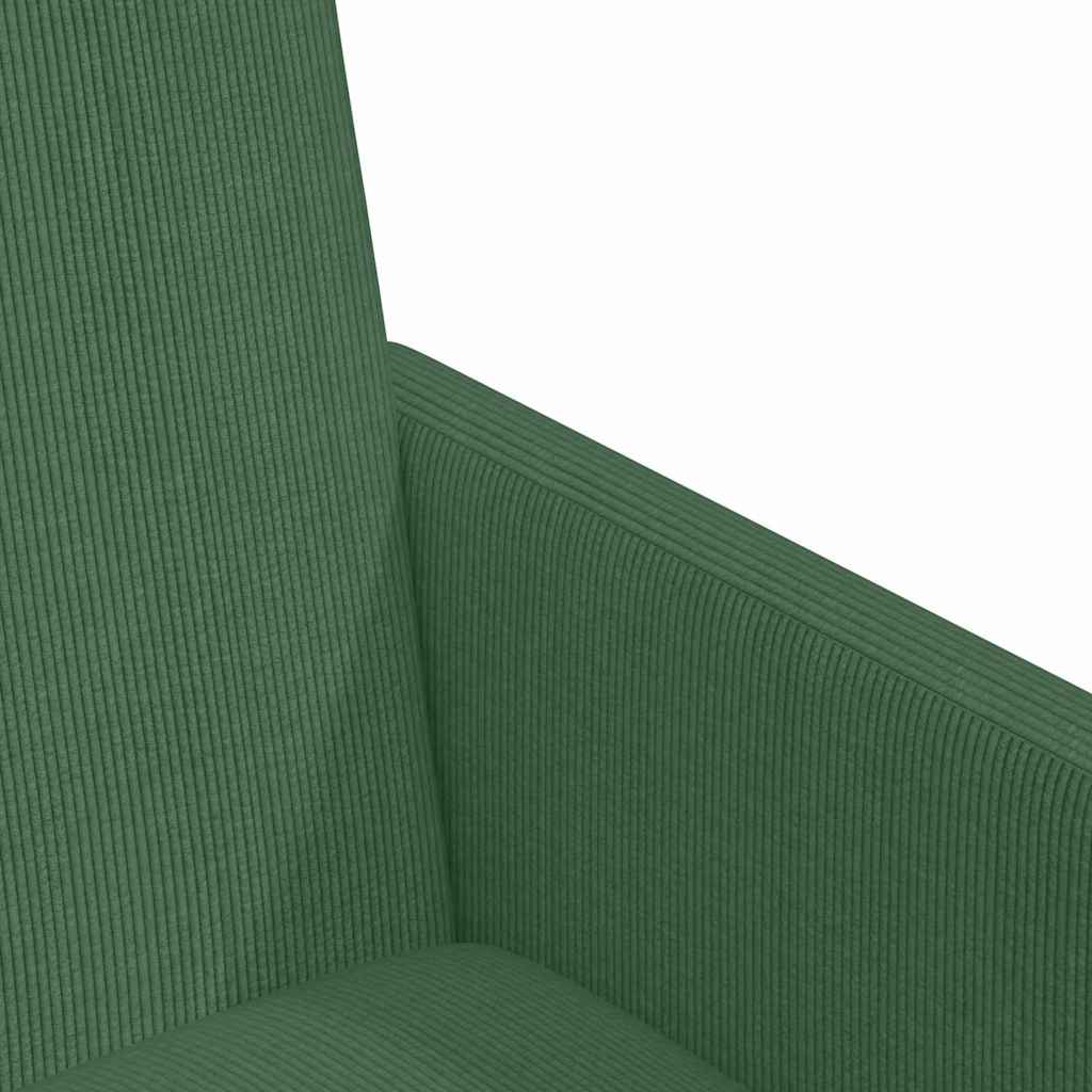 Valgomojo Kėdės su Ratukais 2 pcs Pilkai žalia 57 x 66 x 94 cm