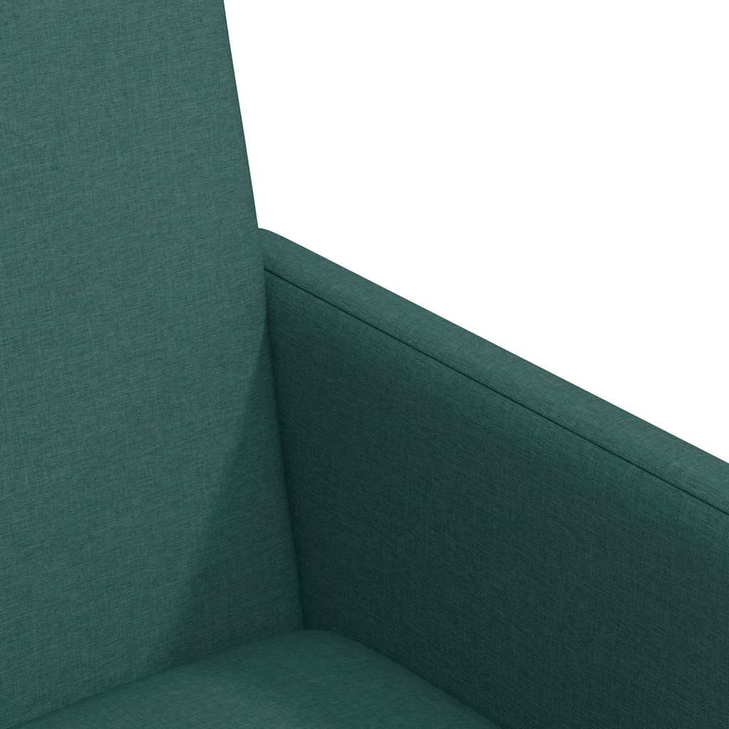 Dining Chairs with Castors 2 pcs Dark green 57 x 66 x 94 cm