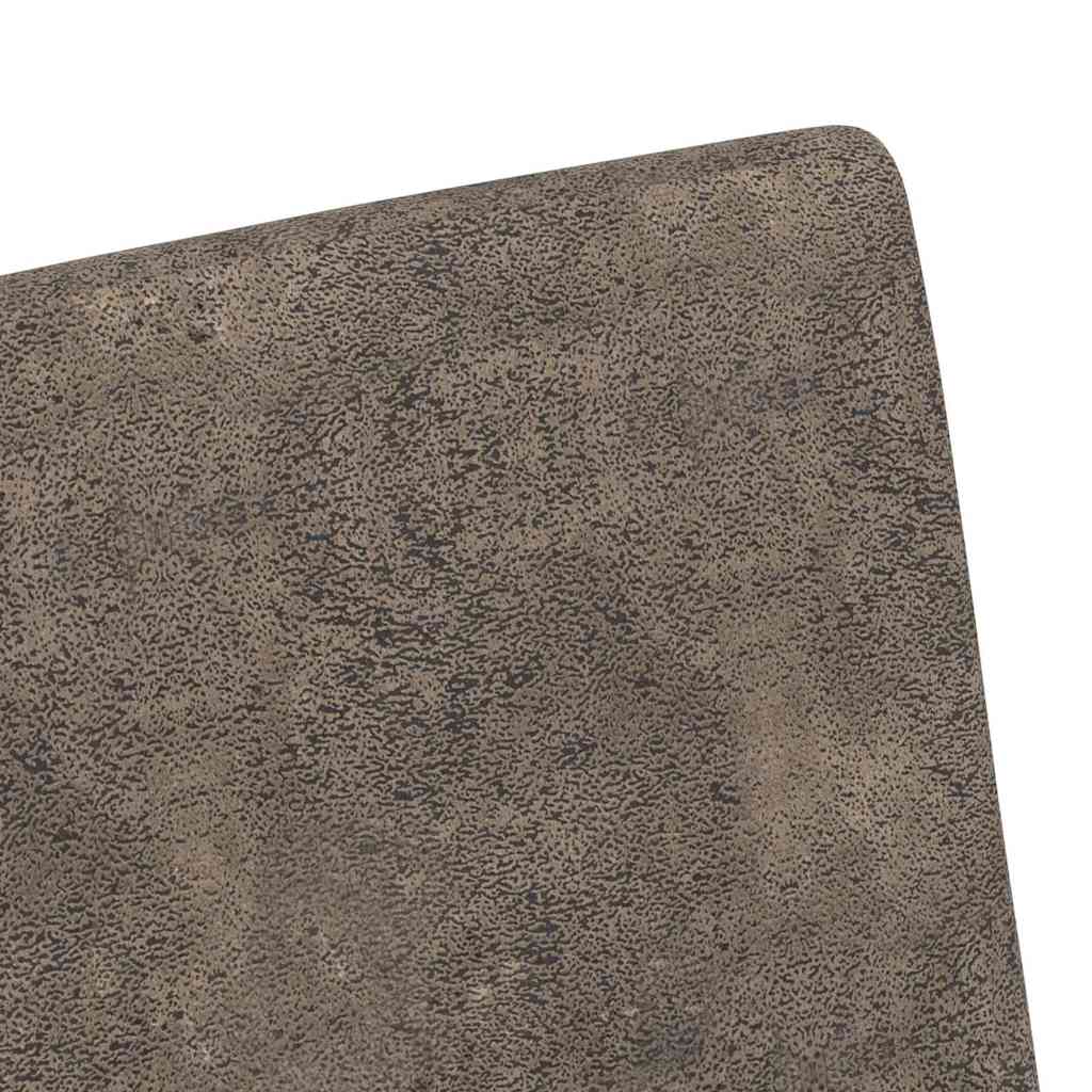 Valgomojo Kėdės su Ratukais 2 pcs Tamsiai pilka 57 x 66 x 94 cm