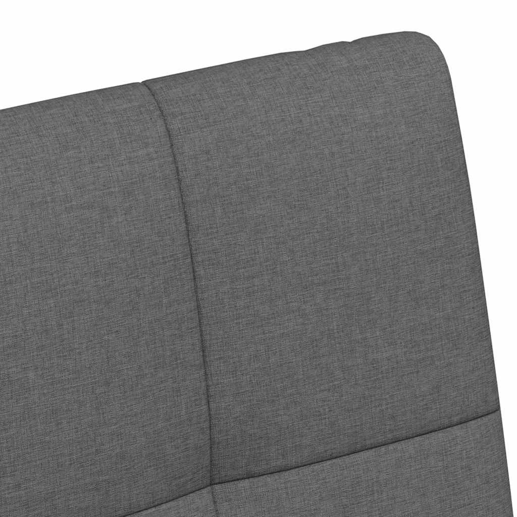 Valgomojo Kėdės su Ratukais 2 pcs Tamsiai pilka 58 x 65 x 94 cm