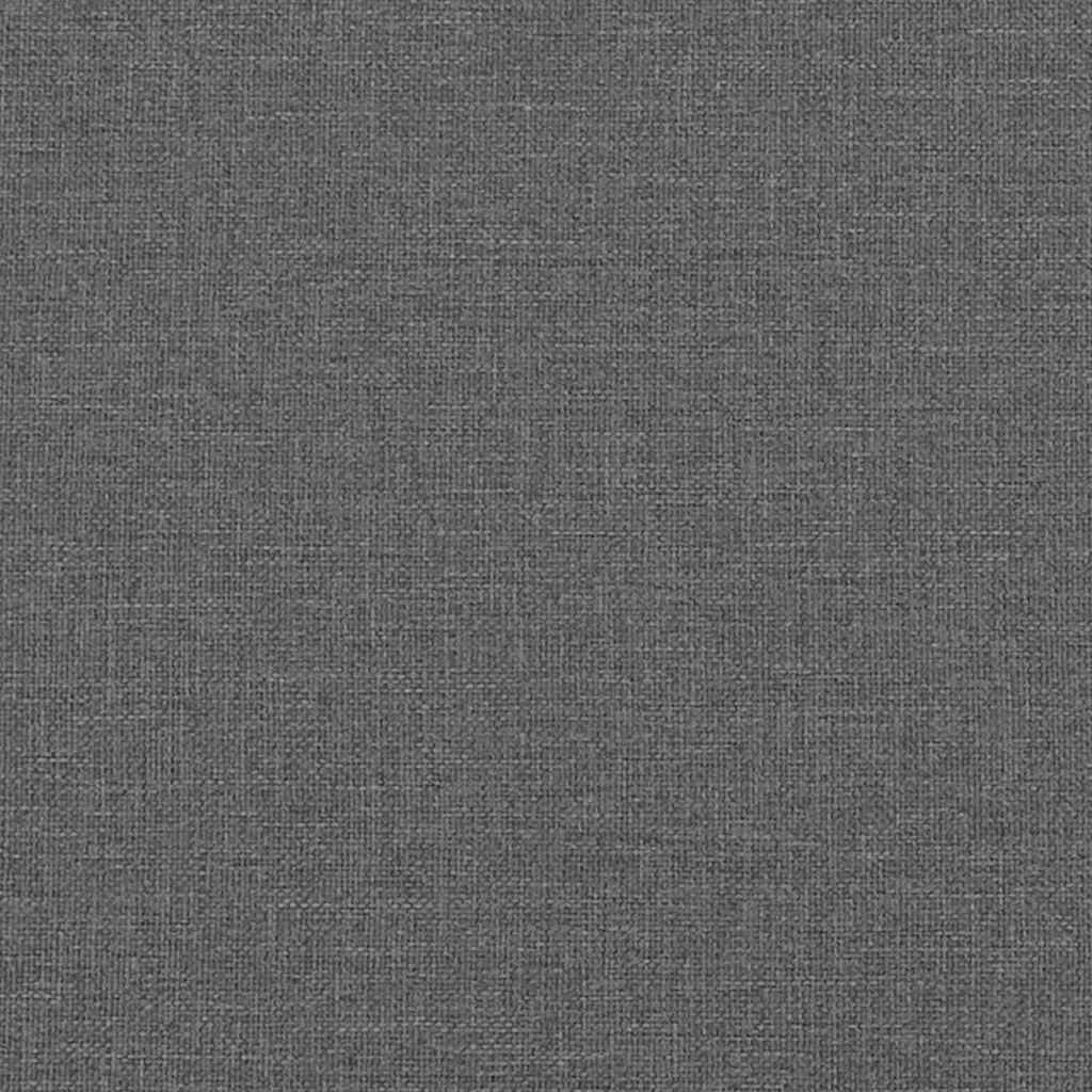 Valgomojo Kėdės su Ratukais 2 pcs Tamsiai pilka 58 x 65 x 94 cm