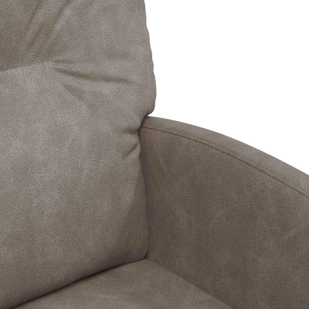Valgomojo Kėdės su Ratukais 2 pcs Pilka 57 x 67 x 95 cm