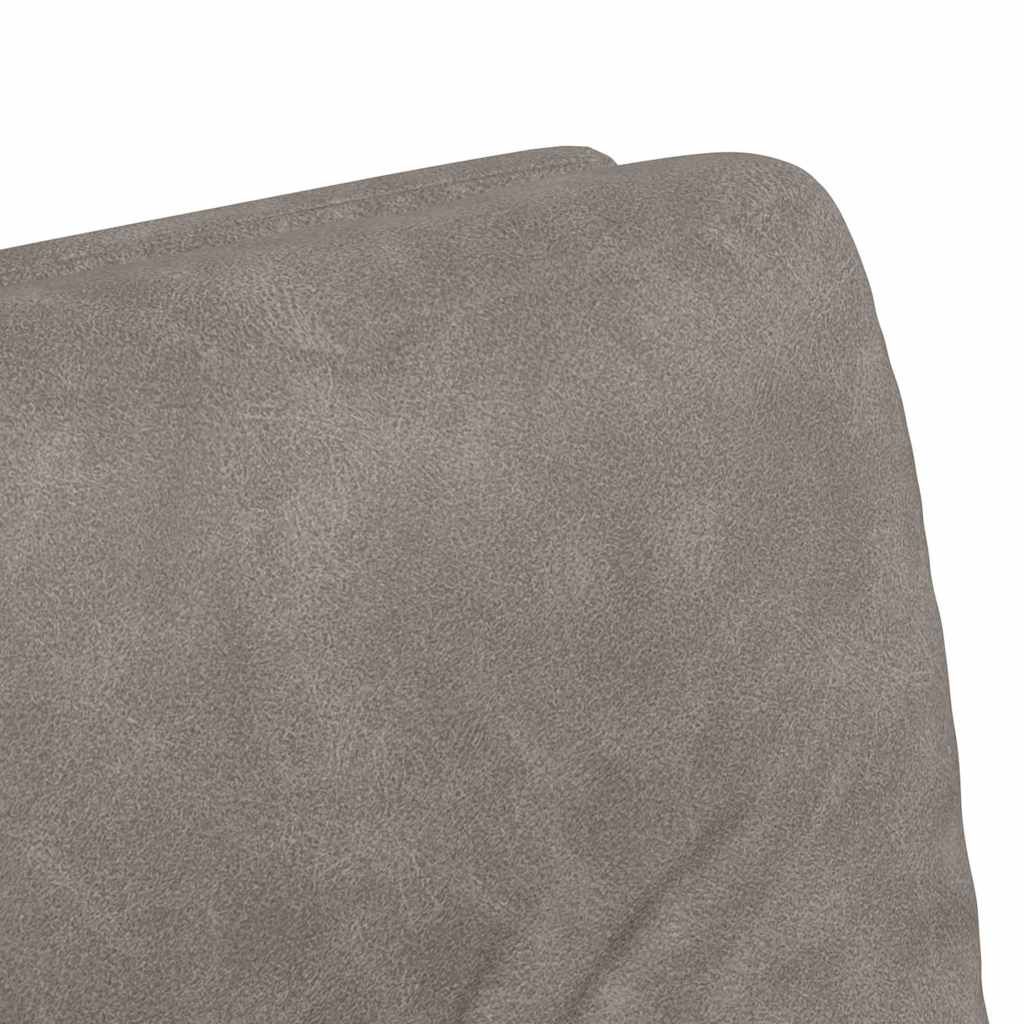 Valgomojo Kėdės su Ratukais 2 pcs Pilka 57 x 67 x 95 cm