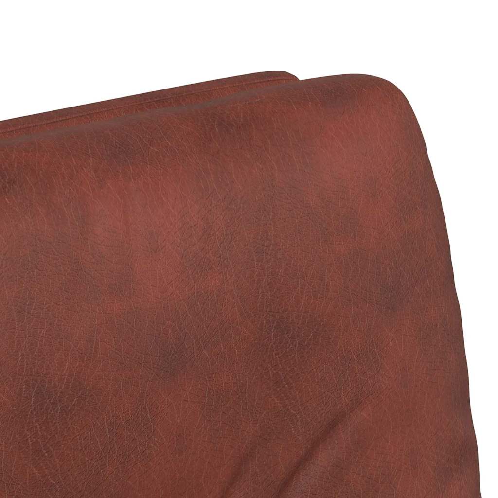 Valgomojo Kėdės su Ratukais 2 pcs Blizgiai ruda 57 x 67 x 95 cm
