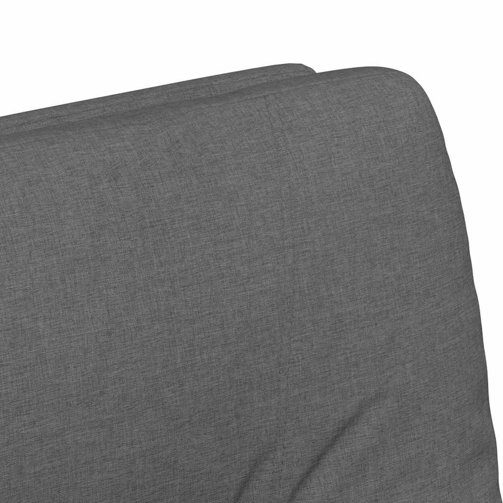Valgomojo Kėdės su Ratukais 2 pcs Tamsiai pilka 57 x 67 x 95 cm