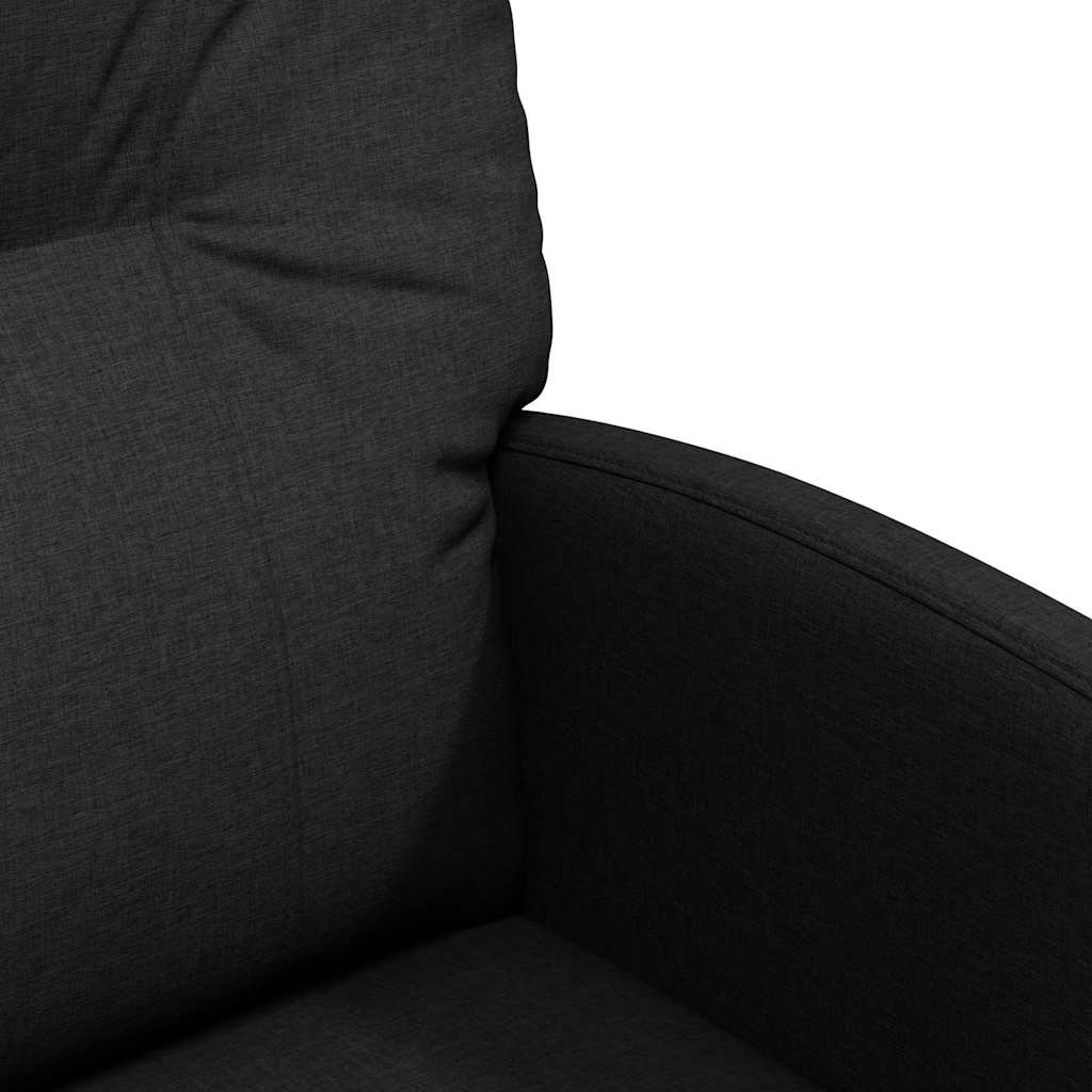 Ēdamistabas krēsli ar ritentiņiem 2 gab. melni 57 x 67 x 95 cm audums