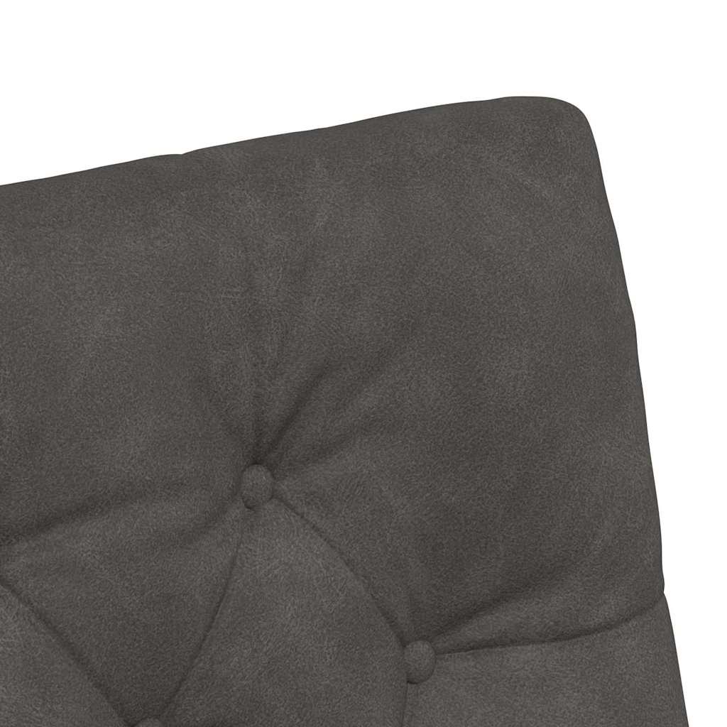 Valgomojo Kėdės su Ratukais 2 pcs Juoda 58 x 67 x 97 cm