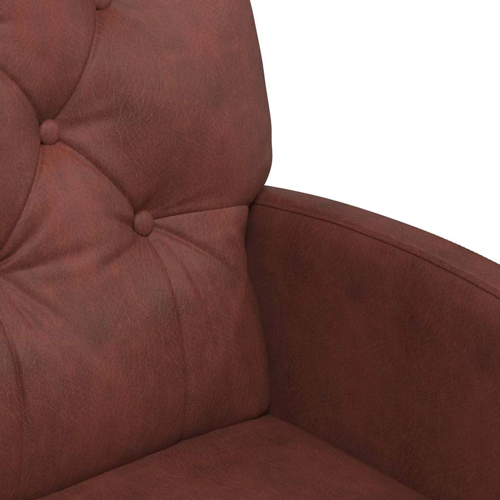 Valgomojo Kėdės su Ratukais 2 pcs Blizgiai ruda 58 x 67 x 97 cm