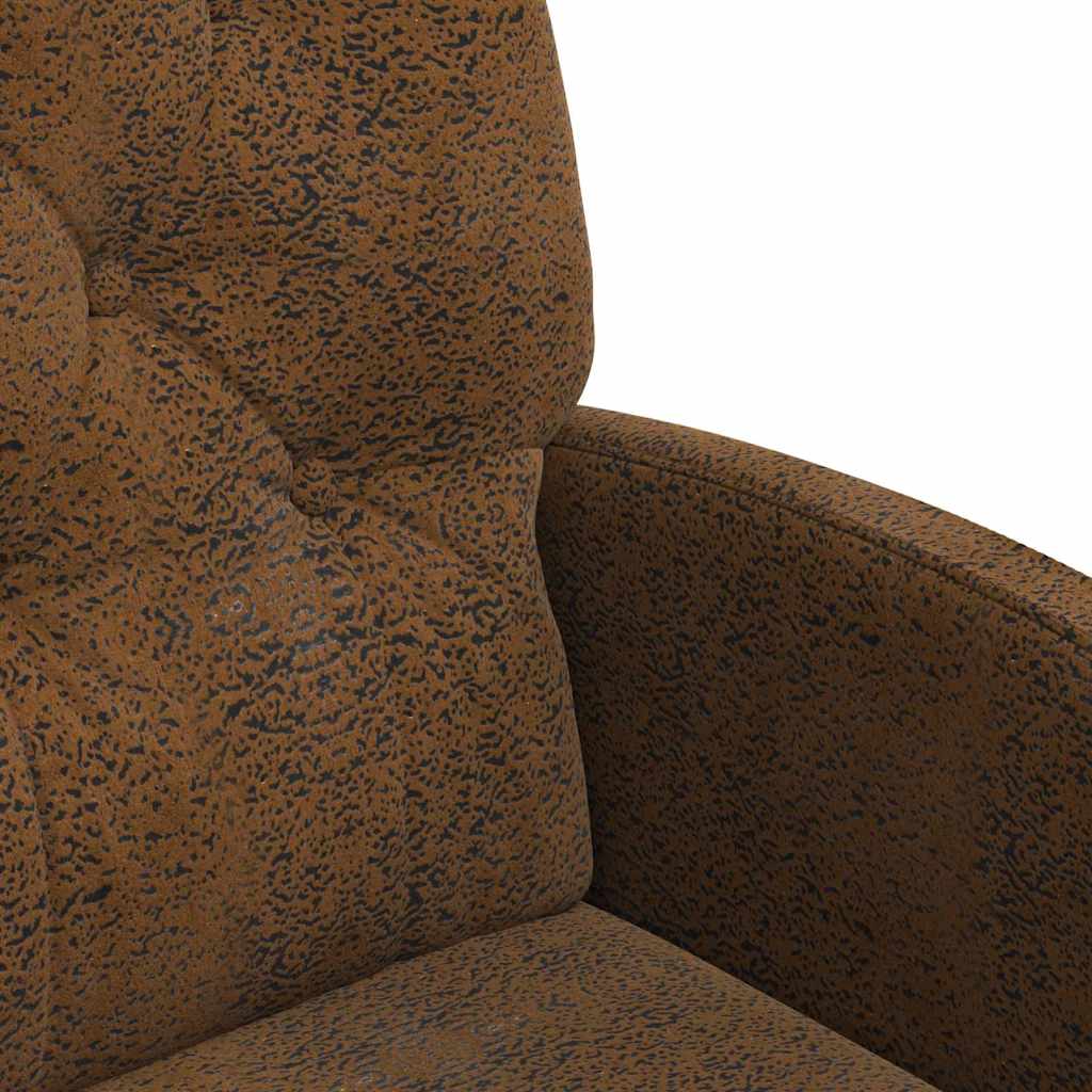 Dining Chairs with Castors 2 pcs Brown 58 x 67 x 97 cm