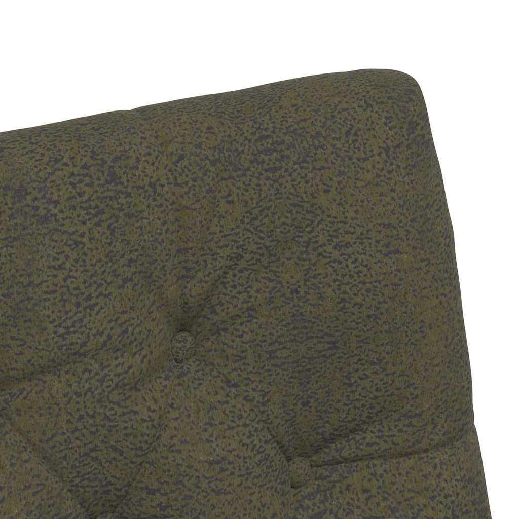 Valgomojo Kėdės su Ratukais 2 pcs Armijos žalia 58 x 67 x 97 cm