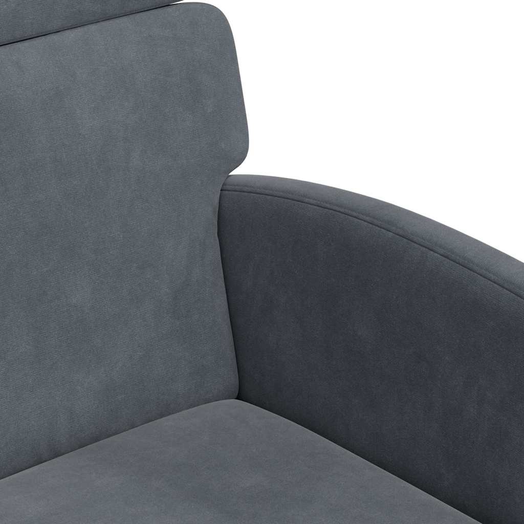 Valgomojo Kėdės su Ratukais 2 pcs Tamsiai pilka 58 x 65 x 98 cm