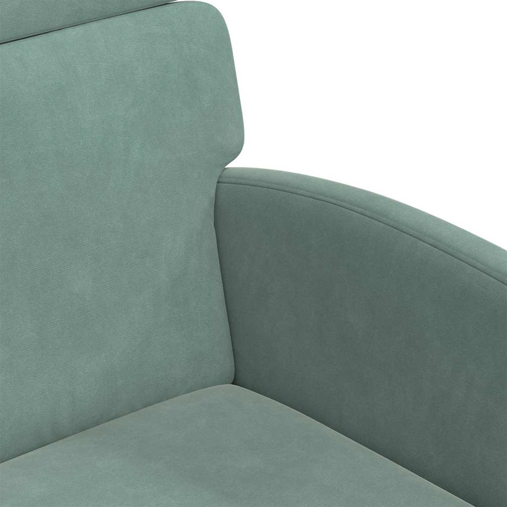 Valgomojo Kėdės su Ratukais 2 pcs jūros žalia 58 x 65 x 98 cm