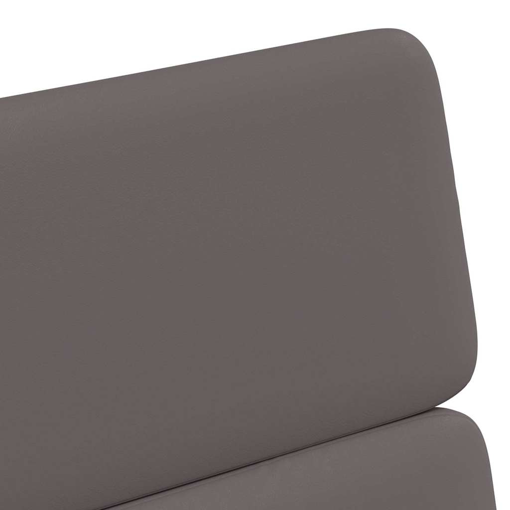 Valgomojo Kėdės su Ratukais 2 pcs Pilka 58 x 65 x 98 cm