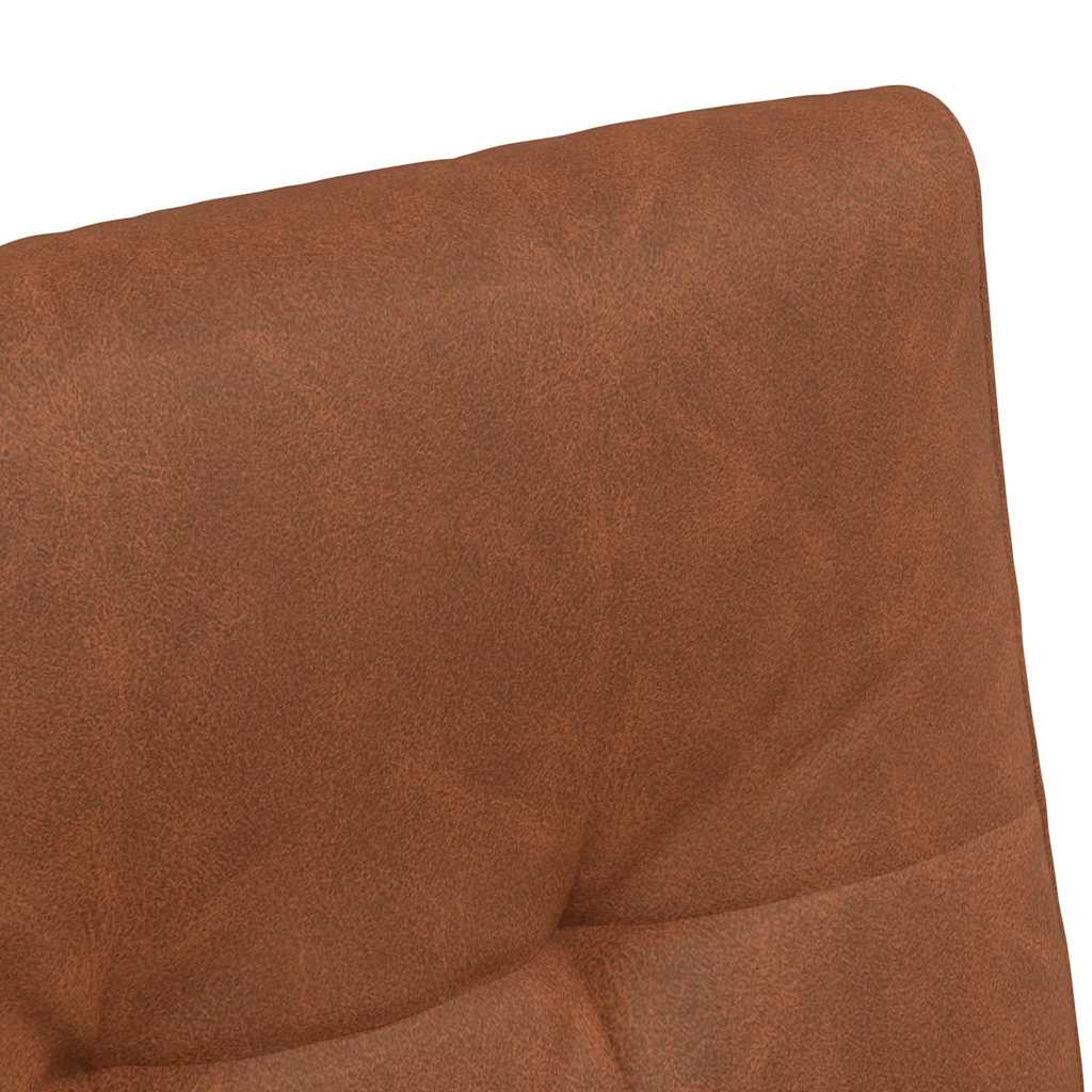 Valgomojo Kėdės su Ratukais 2 pcs Ruda 58 x 67 x 97 cm