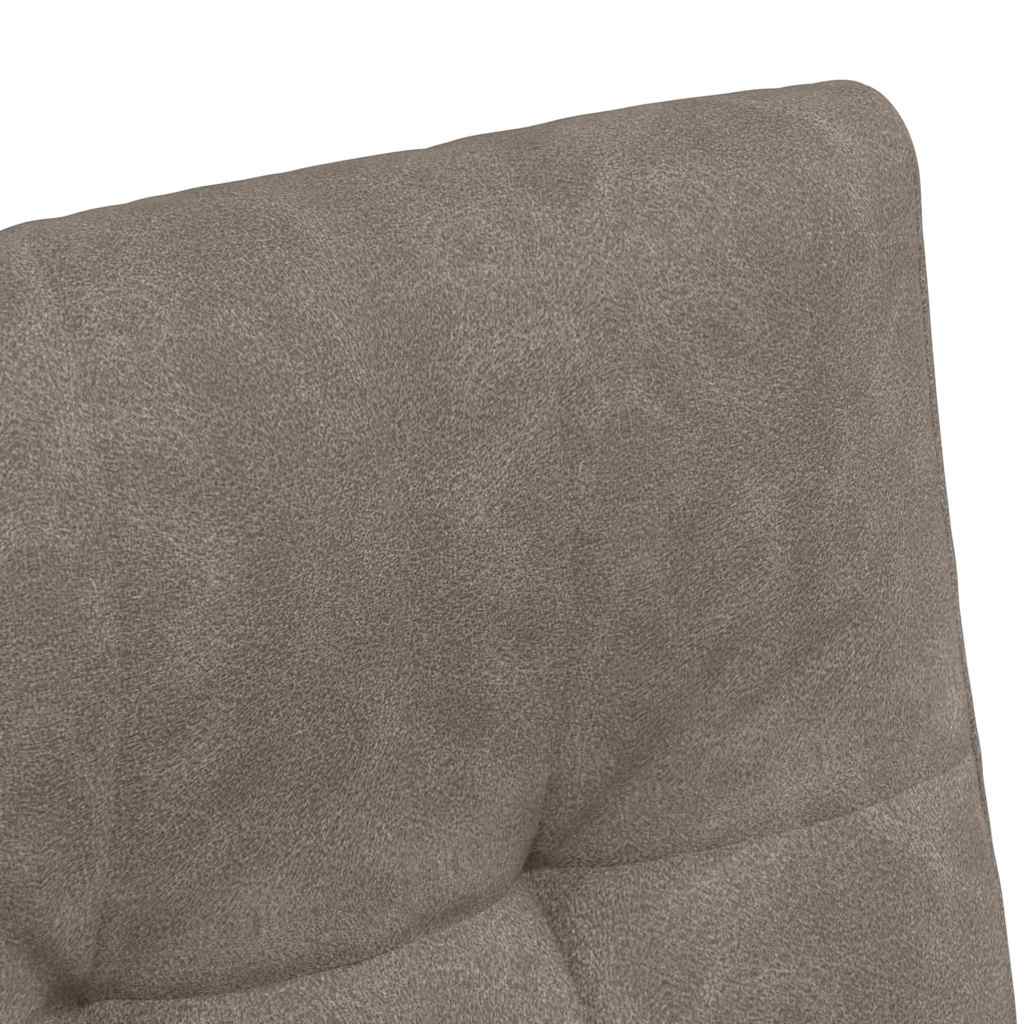 Valgomojo Kėdės su Ratukais 2 pcs Pilka 58 x 67 x 97 cm
