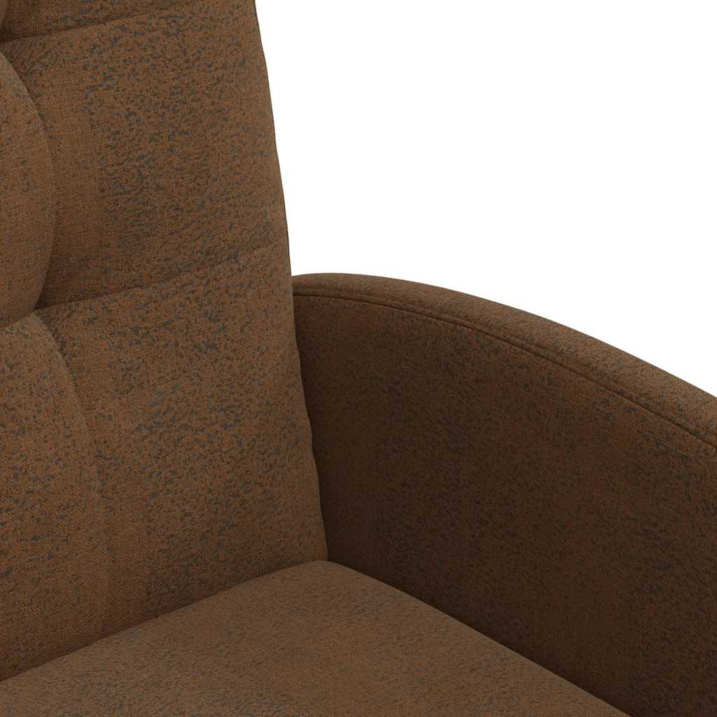 Valgomojo Kėdės su Ratukais 2 pcs Ruda 57 x 67 x 98 cm