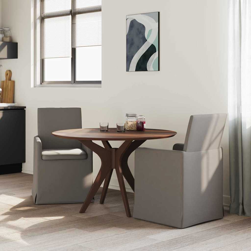 Valgomojo kėdės 2 pcs Šviesiai pilka 57 x 67 x 95 cm Linas