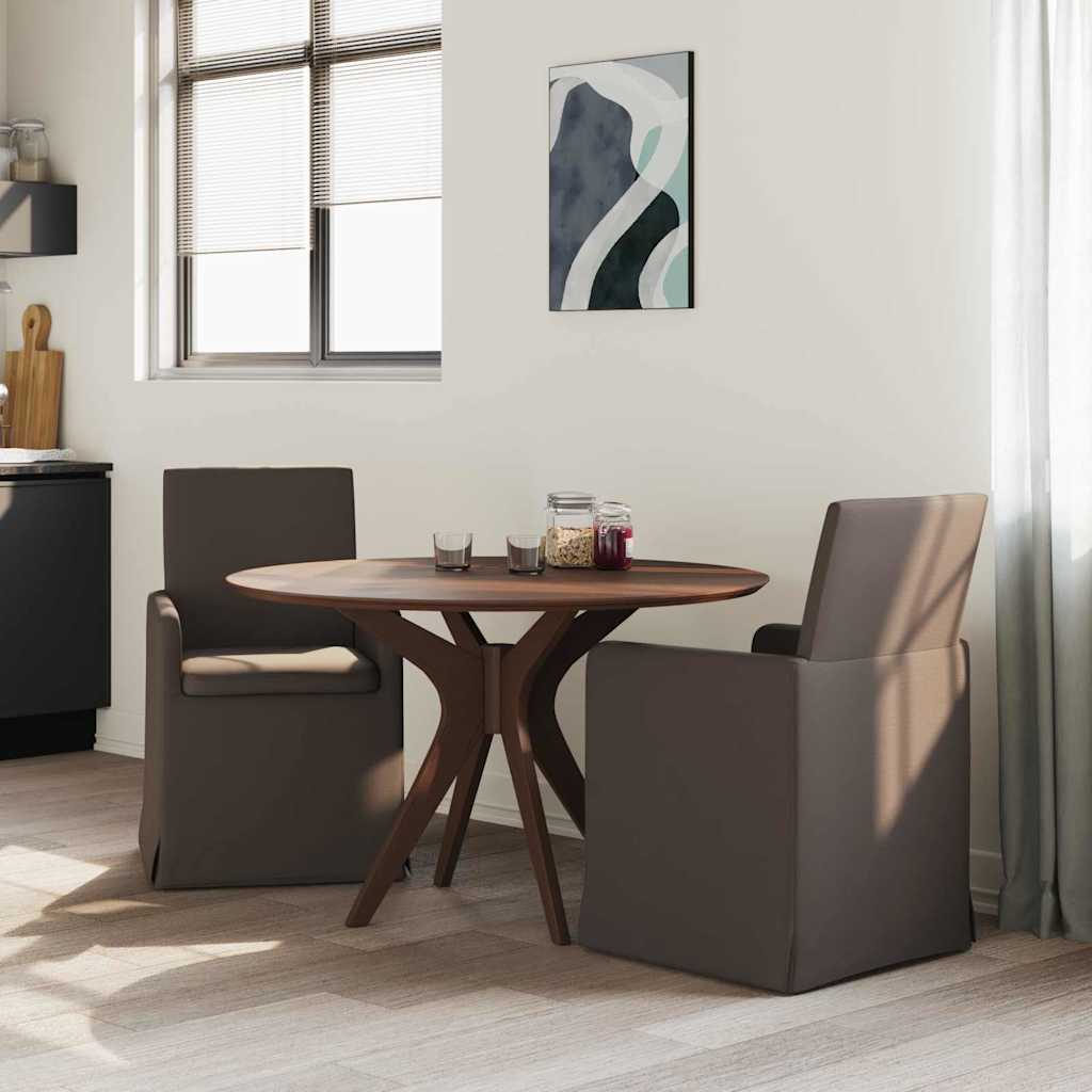Valgomojo kėdės 2 pcs Tamsiai pilka 57 x 67 x 95 cm Linas