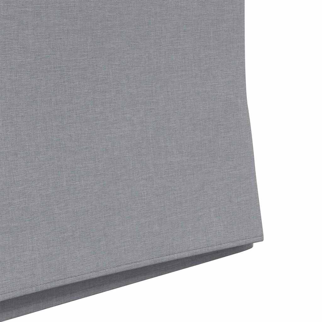 Valgomojo kėdės 2 pcs Šviesiai pilka 57 x 67 x 95 cm audinys