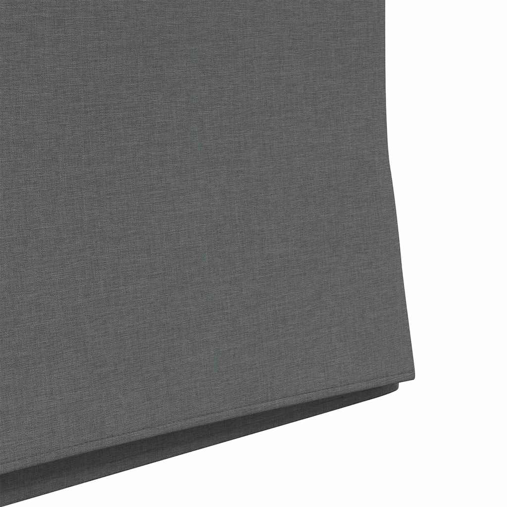 Valgomojo kėdės 2 pcs Tamsiai pilka 57 x 67 x 95 cm audinys