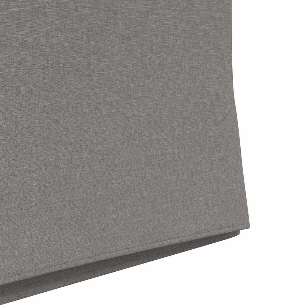 Valgomojo kėdės 2 pcs Taupe 57 x 67 x 95 cm audinys