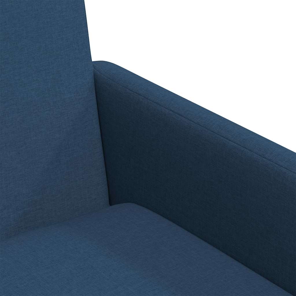 Ēdamistabas krēsli 2 gab. zili 57 x 67 x 95 cm audums