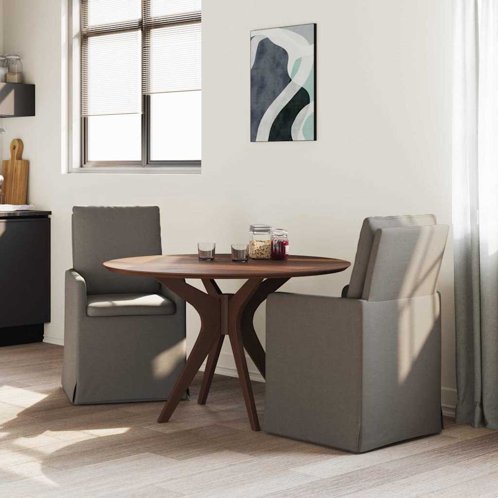 Valgomojo kėdės 2 pcs Šviesiai pilka 57 x 67 x 98 cm Linas