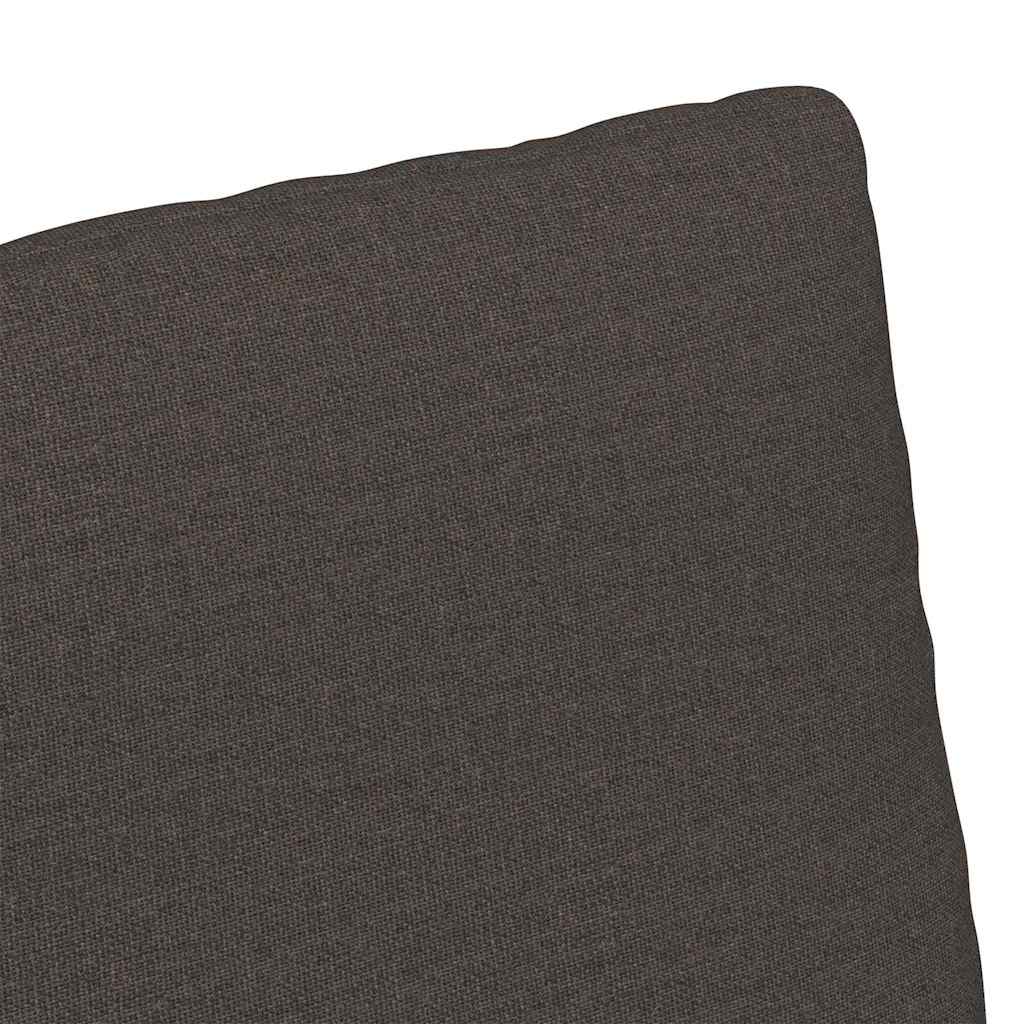 Valgomojo kėdės 2 pcs Tamsiai pilka 57 x 67 x 98 cm Linas