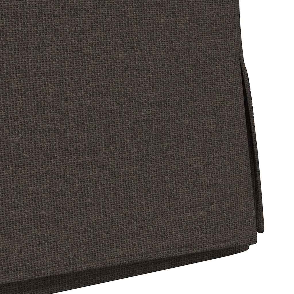 Valgomojo kėdės 2 pcs Tamsiai pilka 57 x 67 x 98 cm Linas