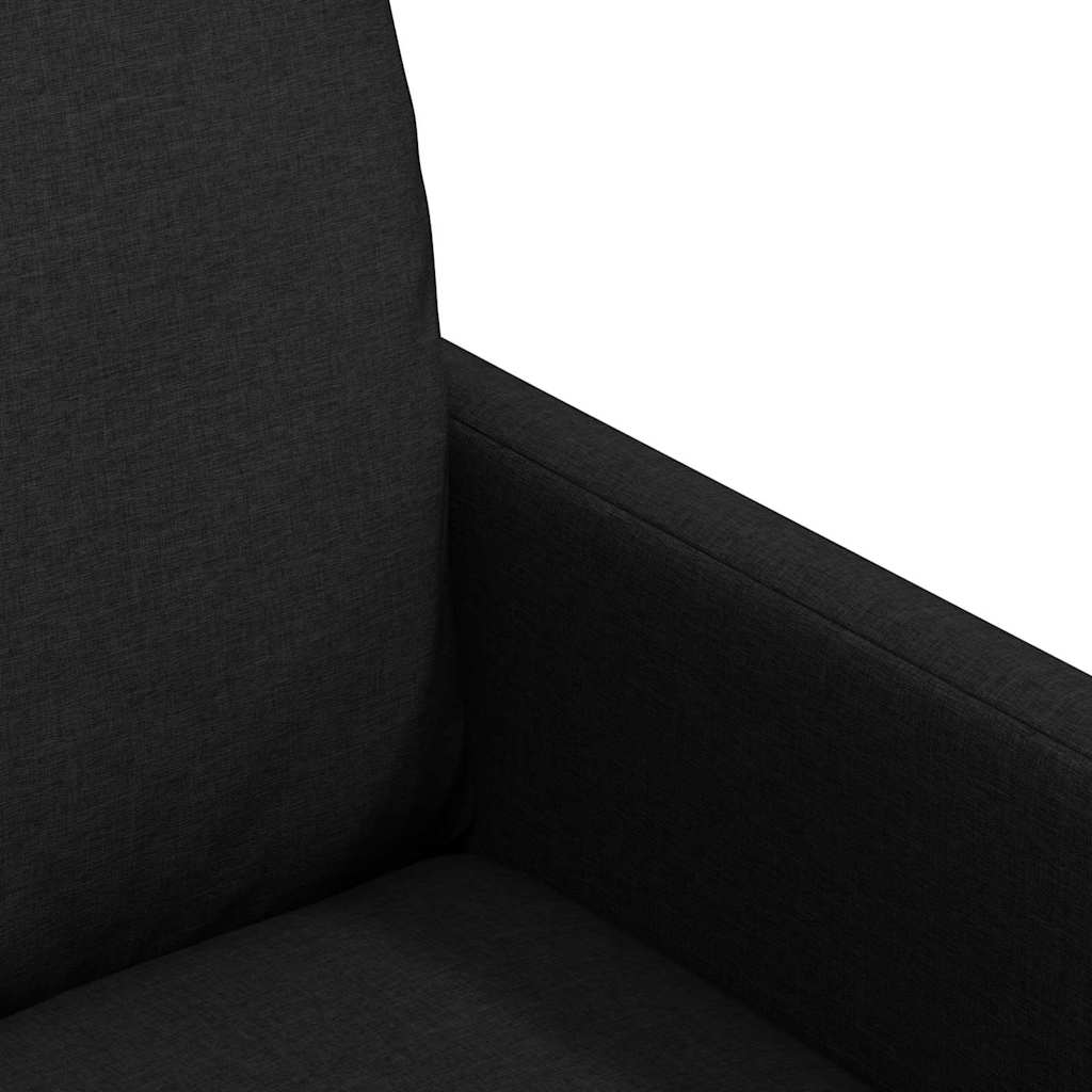 Valgomojo kėdės 2 pcs Juoda 57 x 67 x 98 cm audinys