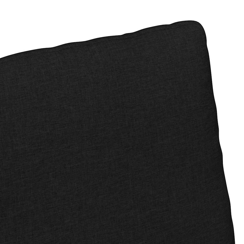 Valgomojo kėdės 2 pcs Juoda 57 x 67 x 98 cm audinys