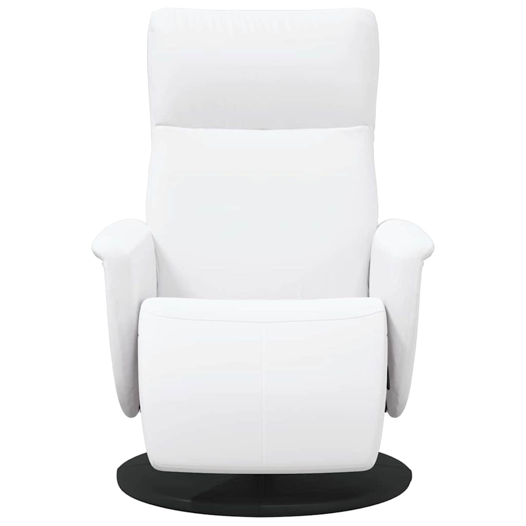 Massage Recliner White 71 x 90 x 105 cm
