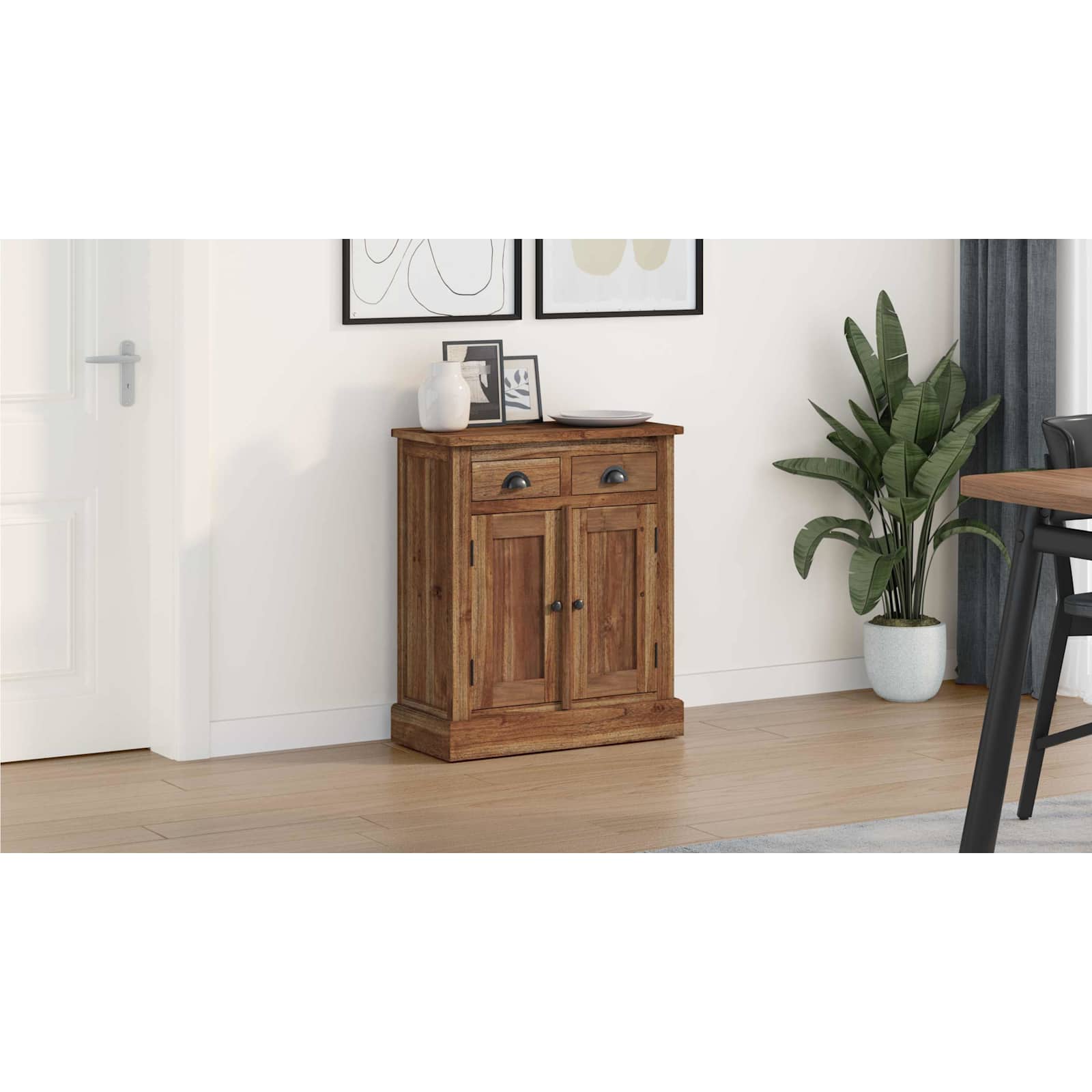 Oppbevaringsskap Ruda 65 x 30 x 75 cm Kieto teka medžio