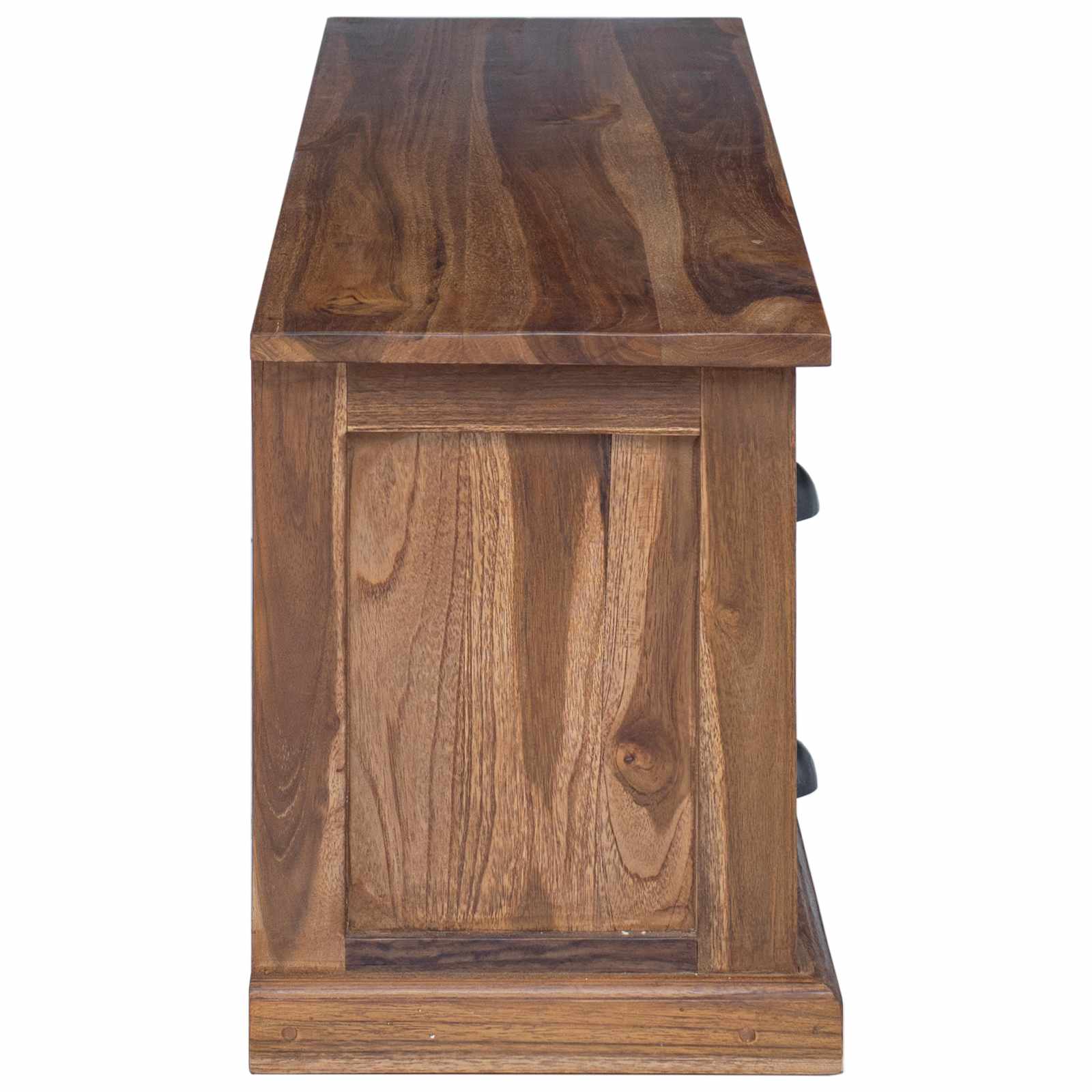 Televizora statīvs ar atvilktnēm dabīgs 110 x 30 x 40 cm