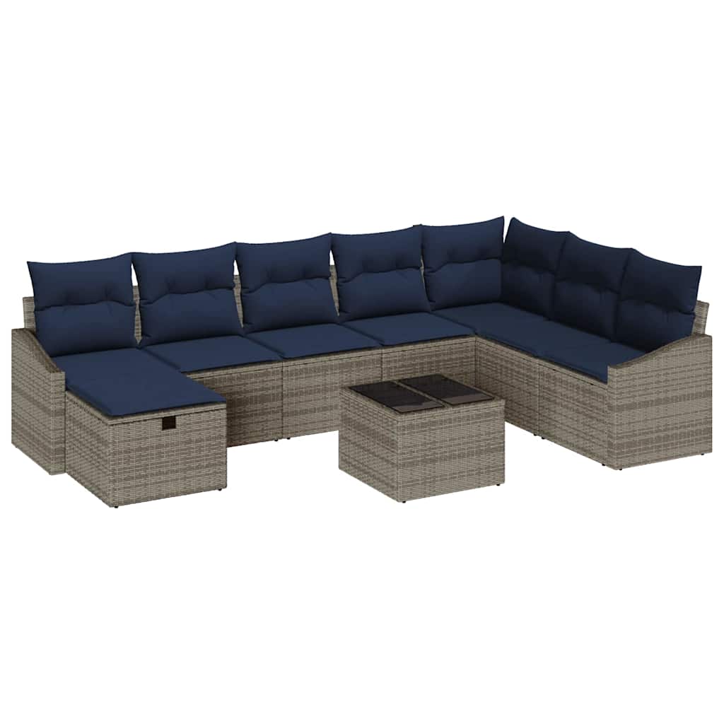 Sofos komplektas su pagalve 6 pcs poliratanas