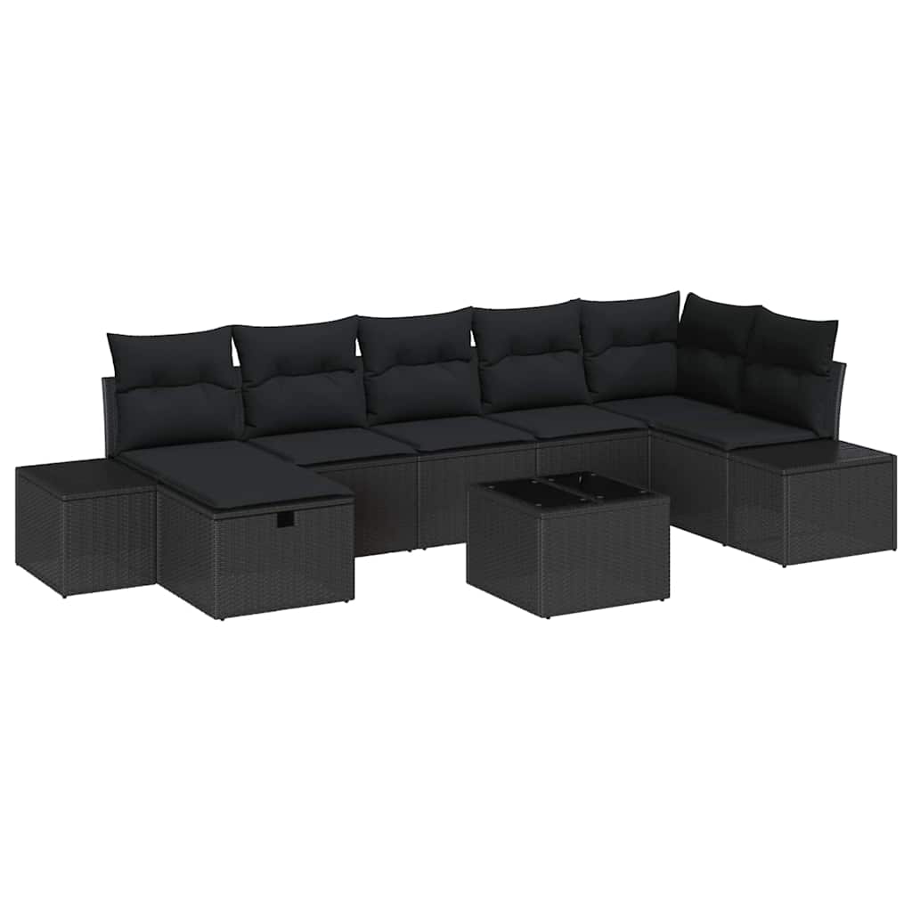 Sofos komplektas su pagalve 8 pcs poliratanas