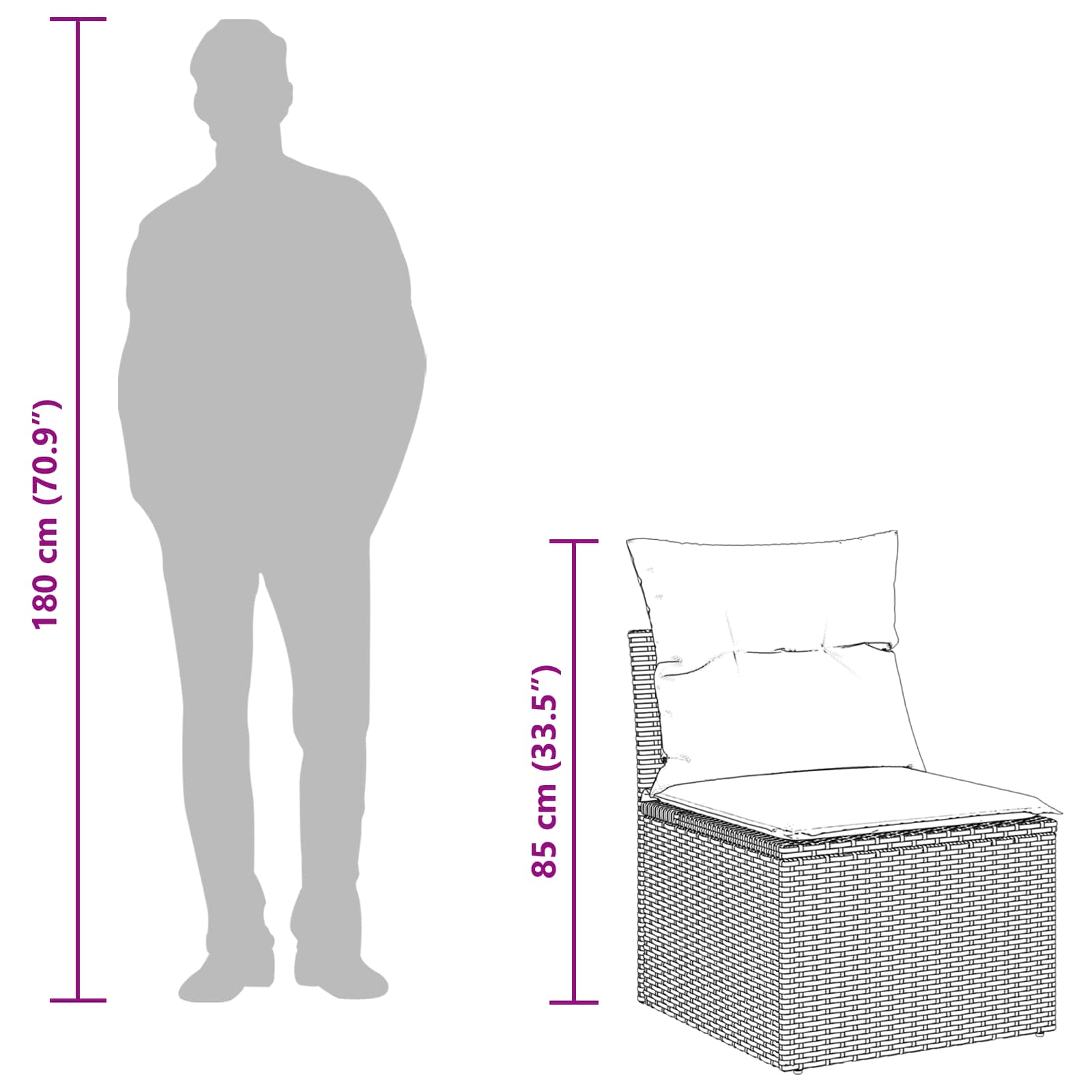 10 dalių sodo sofa rinkinys su pagalvėmis Juoda Poli Ratanas Akacija