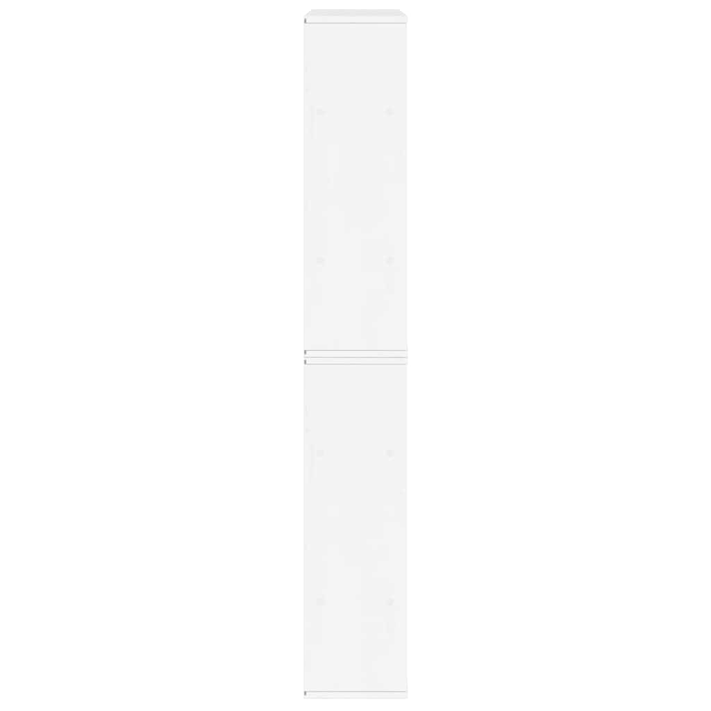 Šoninė spintelė 5 vnt ODDA, baltas, 40x24x79 cm, pušies masyvas